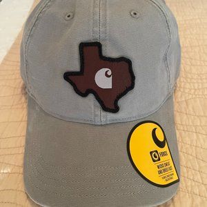 Carhartt Grey Texas Logo Baseball Hat New with Tags